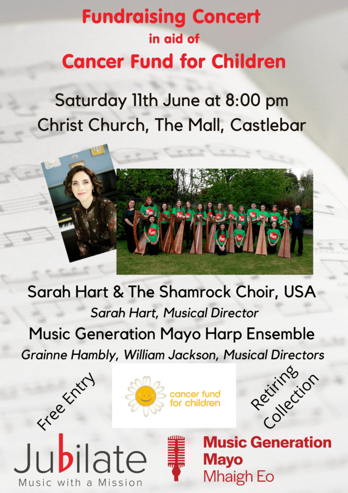 Fundraising Concert for Daisy Lodge, Mayo Poster